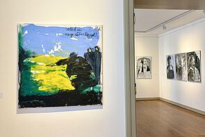 Blick in den Ausstellungsraum.