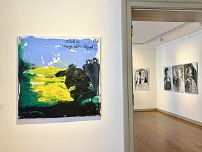 Blick in den Ausstellungsraum.