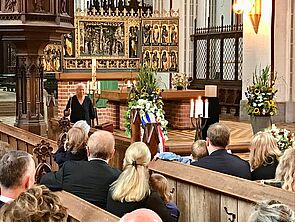 Blick in den Schweriner Dom.