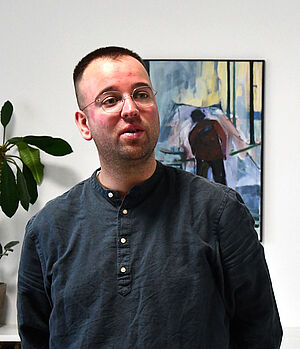 Das Foto zeigt Felix Jess.