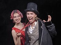 Sängerin und Sänger aus der Oper Boccaccio