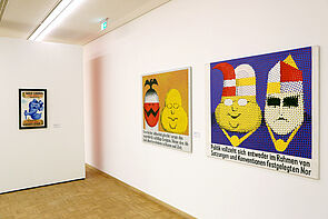 Blick in den Ausstellungsraum.