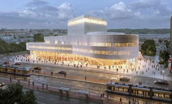 Entwurf eines Theaters.