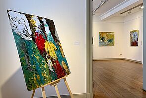 Blick in den Ausstellungsraum.