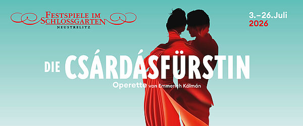Die Ankündigung der Operette.