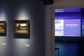 Blick in die Ausstellungsräume.