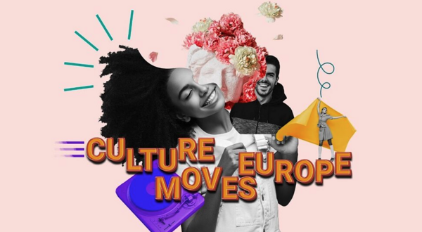 Das Plakat zur Bewerbung. Eine Collage.