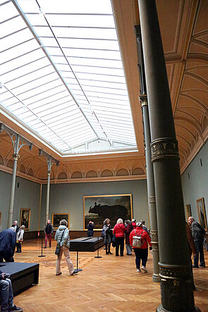 Blick in einen Ausstellungsraum.