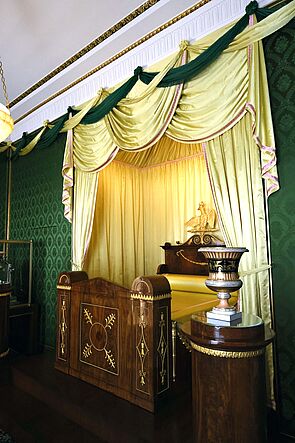 Ein Schlafzimmer aus früheren Zeiten.
