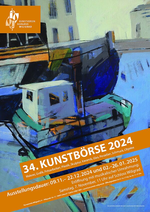 Plakat zur 24. Kunstbörse