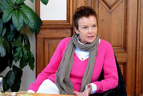 Katrin Sass Porträt von Katrin Sass.