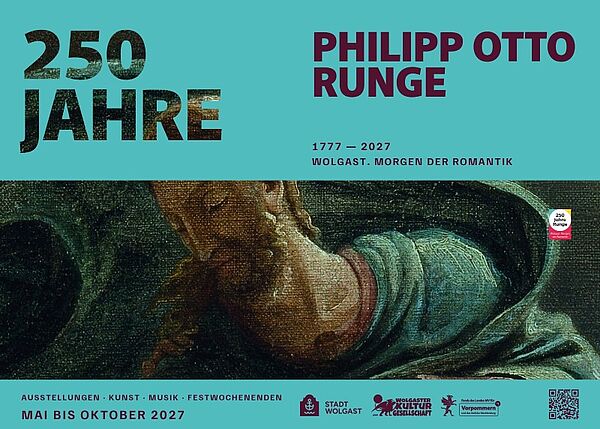 Das PLakat zu 250 Jahre Philipp Otto Runge