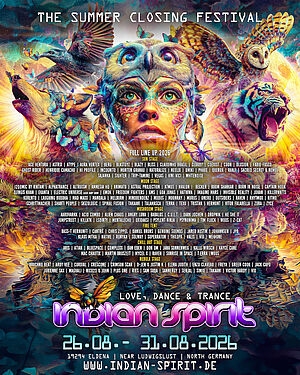 Das Plakat zum Indian Spirit Festival.