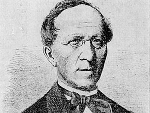 Ein Porträt von Deltloff Carl Joachim Hinstorff