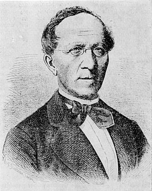 Ein Porträt von Deltloff Carl Joachim Hinstorff