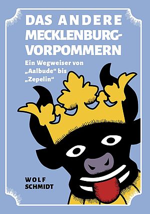 Buch-Cover mit dem Mecklenburger Stier.