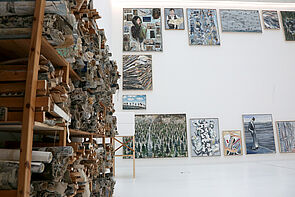 Blick in die Ausstellung.