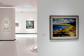 Blick in den Ausstellungsraum. 