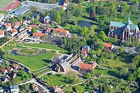 Kloster Doberan von oben (M. Sander)