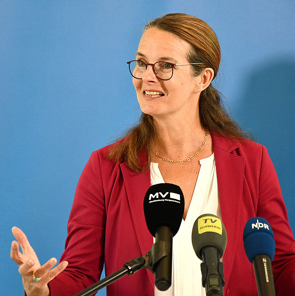 Kulturministerin Bettina Martin