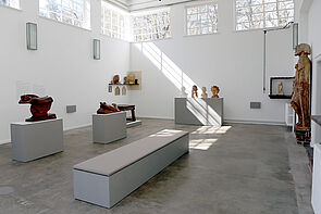 Blick in den Ausstellungsraum.