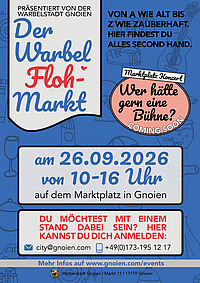Der Warbel Floh Markt am 26.09.2026