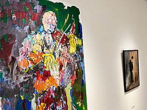 Ein buntes Selbstbildnis.