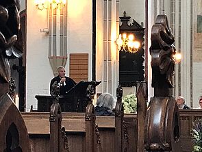 Blick in den Schweriner Dom.
