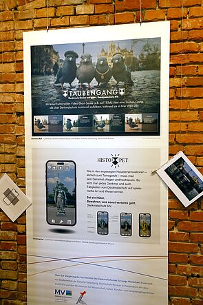 Entwürfe der Studierenden.