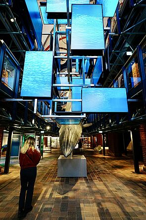 Blick ins Meeresmuseum.