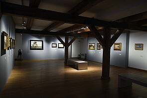 Blick in einen Ausstellungsraum.