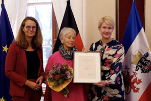 Drei Frauen. Die Frauen sind: Anka Kröhnke, Bettina Martin und Manuela Schwesig.