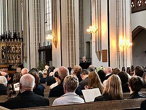 Blick in den Schweriner Dom.
