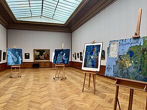 Blick in den Ausstellungsraum.