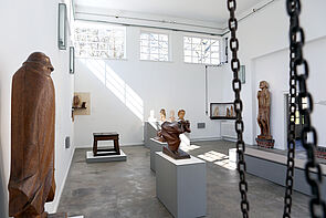 Ein Blick in den Ausstellungsraum.