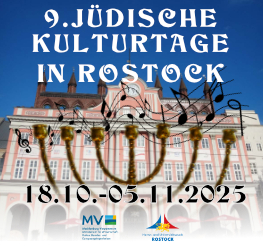 Das Plakat zu den Jüdischen Kulturtagen. 