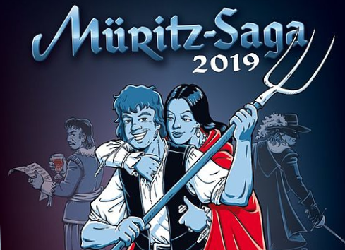 Das Plakat zur Müritzsaga 2019