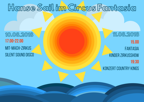 Hanse Sail im Circus Fantasia