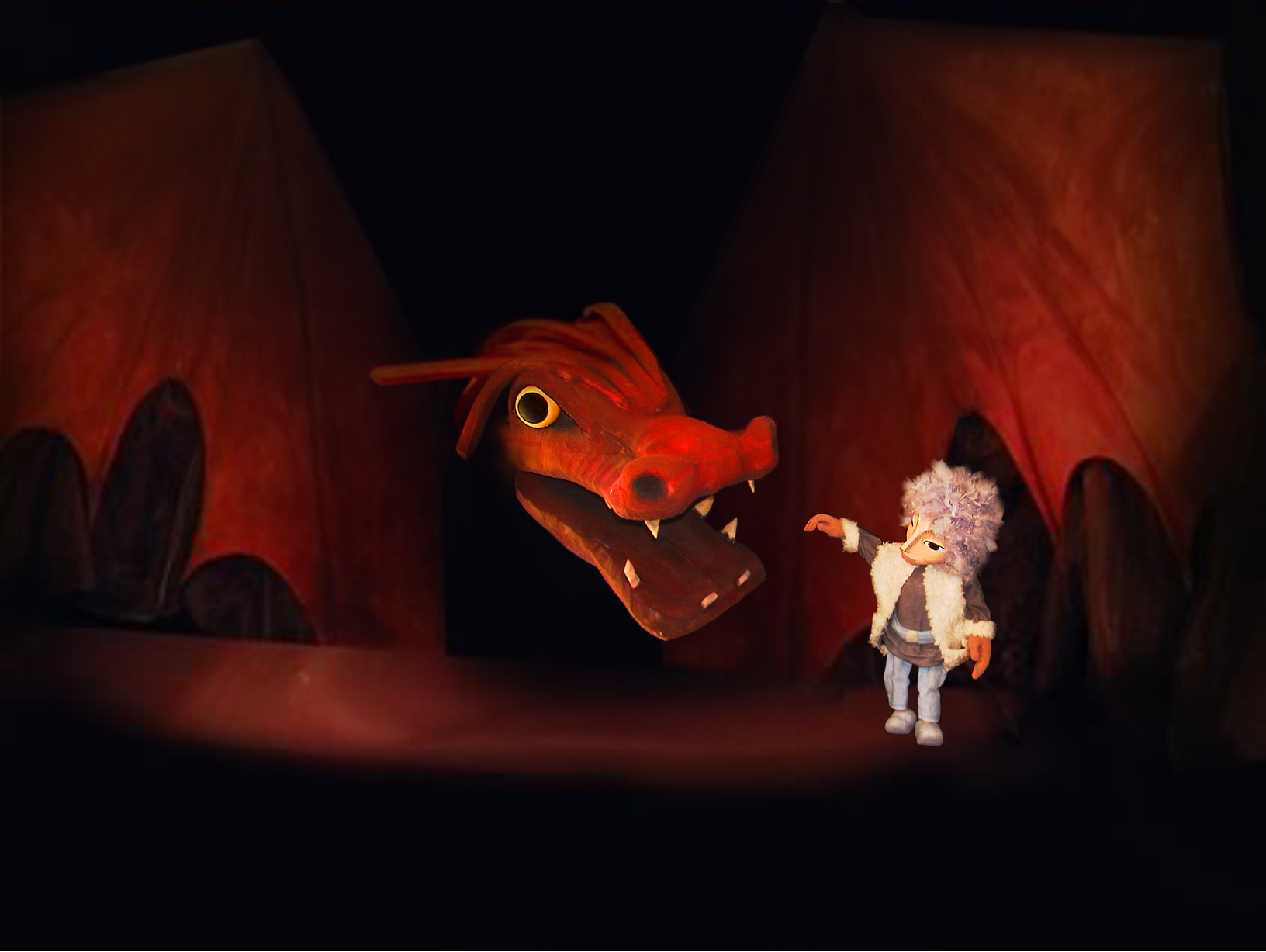 Eine Hand voll Drachenfeuer – Figurentheater Winter