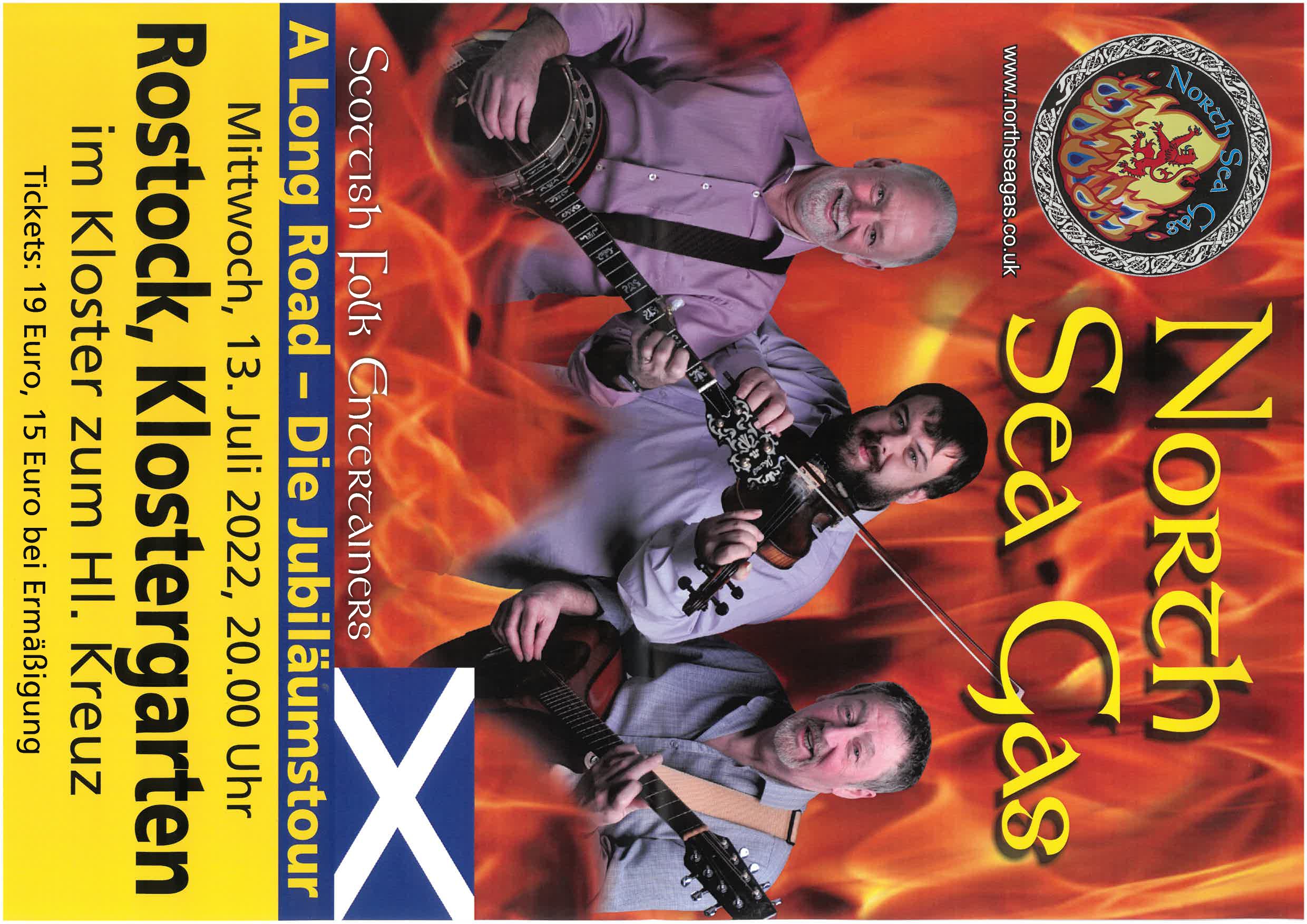 NORTH SEA GAS: A LONG ROAD – Die Jubiläumstour