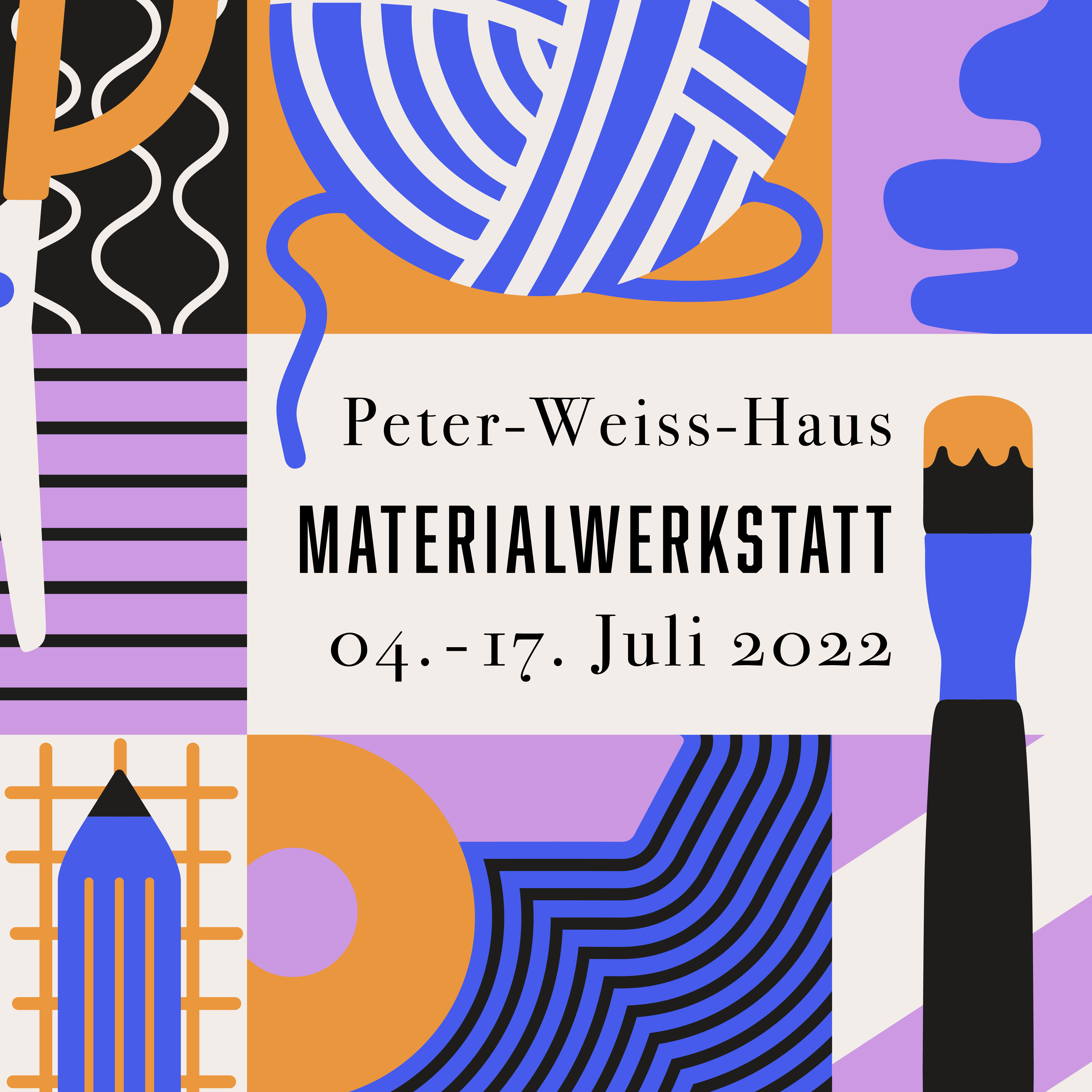 Materialwerkstatt für Nachwuchskünstler:innen