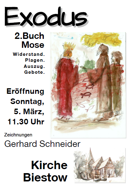 Eröffnung Ausstellung EXODUS – 2. Buch Mose