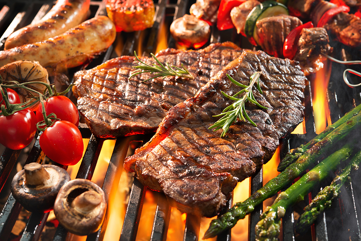 Großes Grillbuffet im Van der Valk Naturresort Drewitz