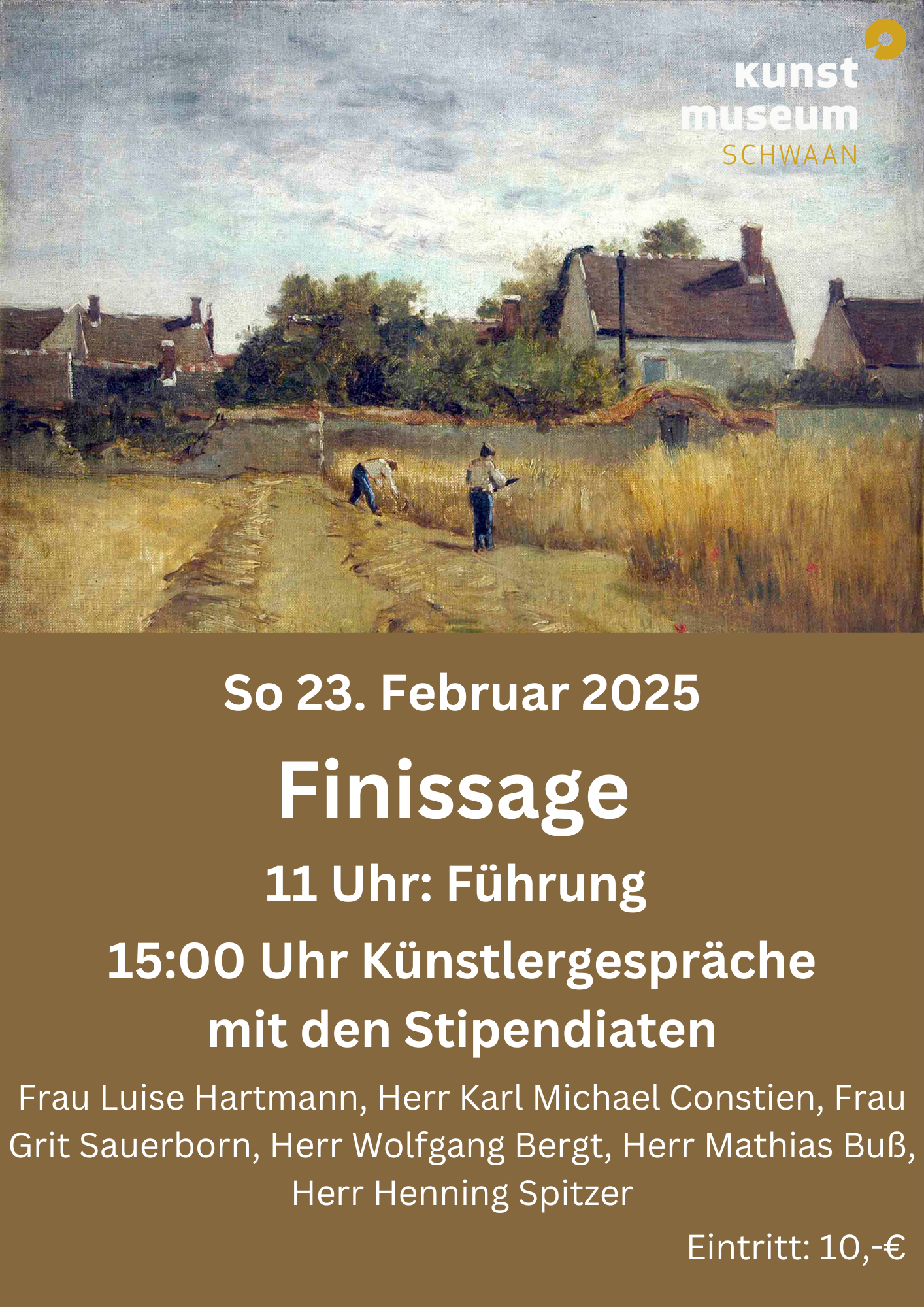 Finissage im Kunstmuseum Schwaan