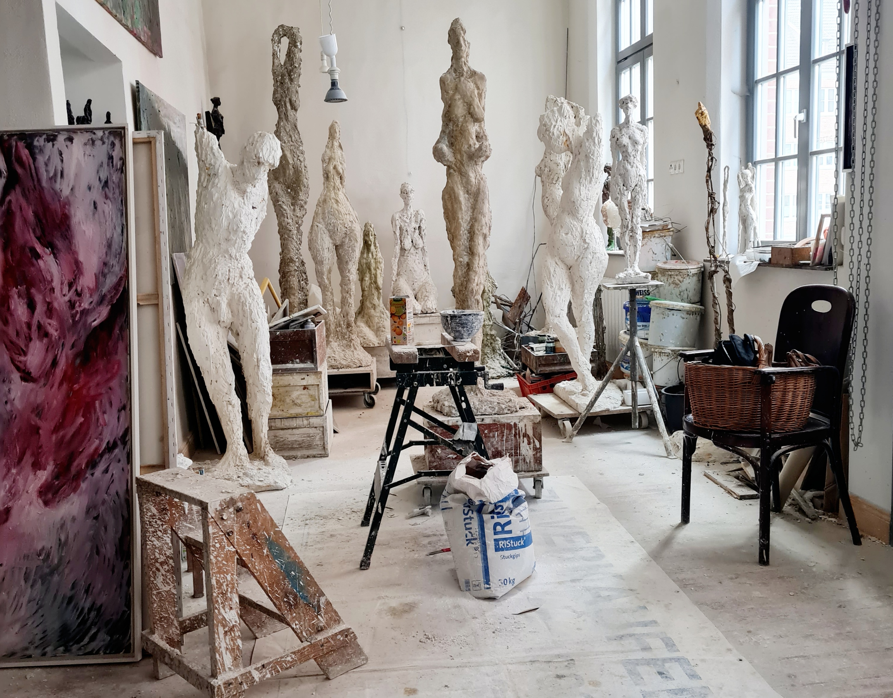 Gläsernes Atelier: Offene Bildhauerwerkstatt