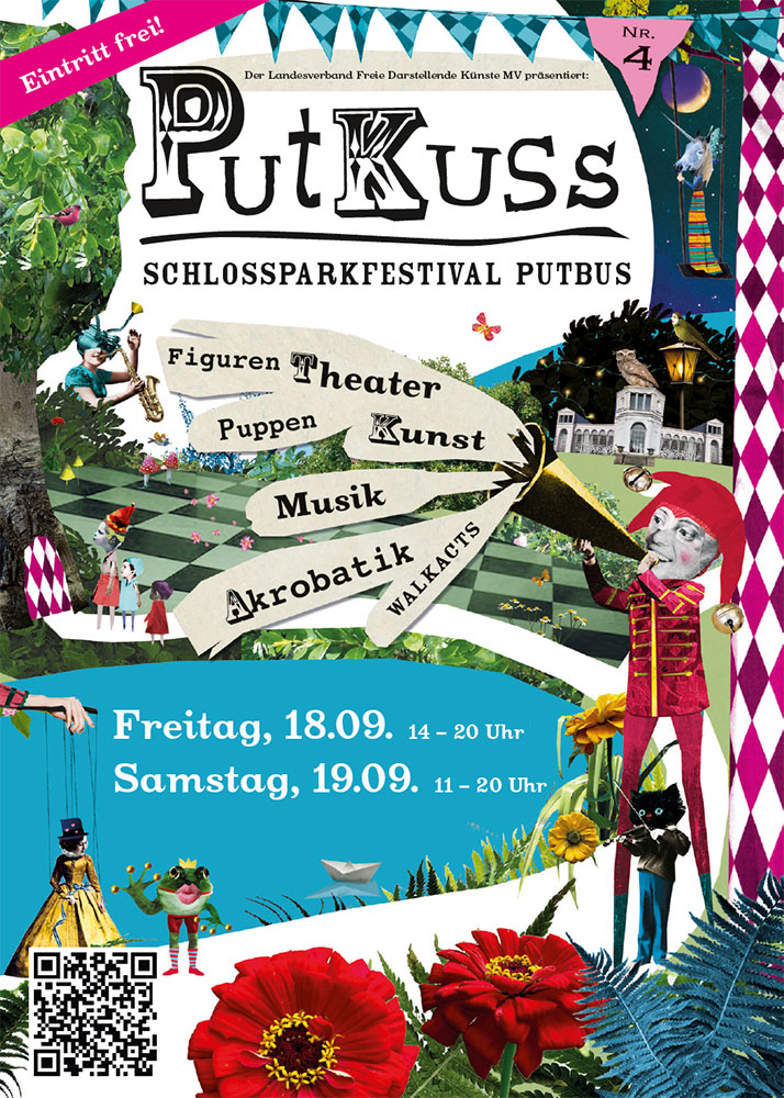 Putkuss, das Schlossparkfestival in Putbus auf Rügen
