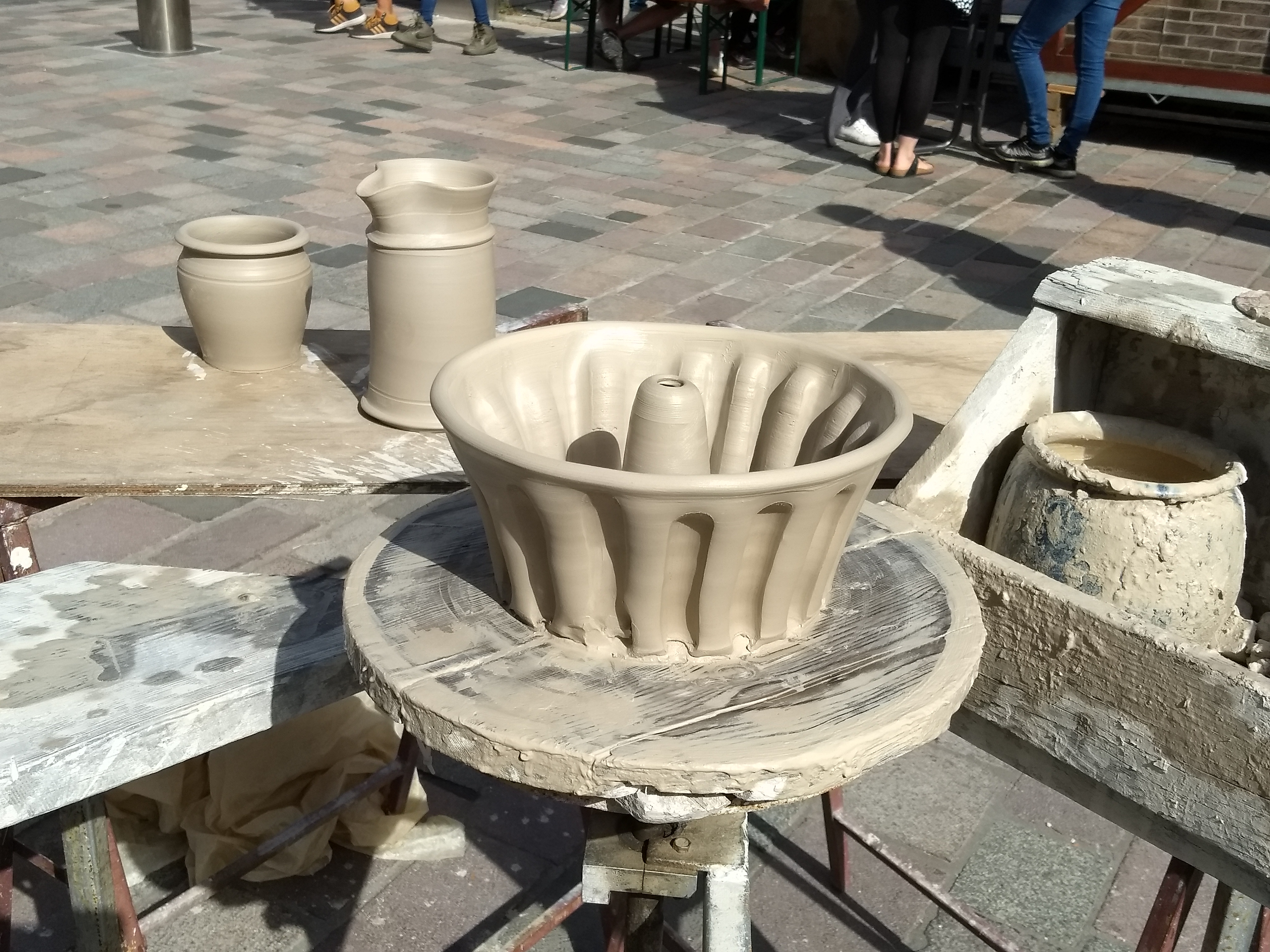 Töpfermarkt Neubrandenburg Marktplatz